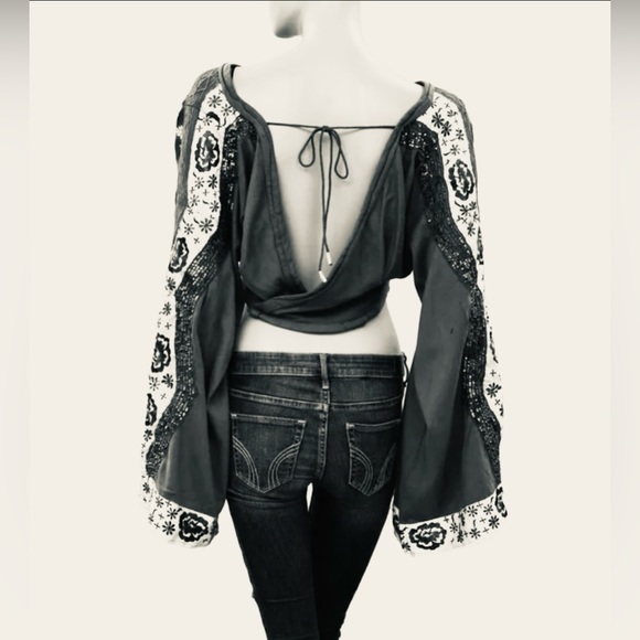 Free People embroidered top - Picture 2 of 7